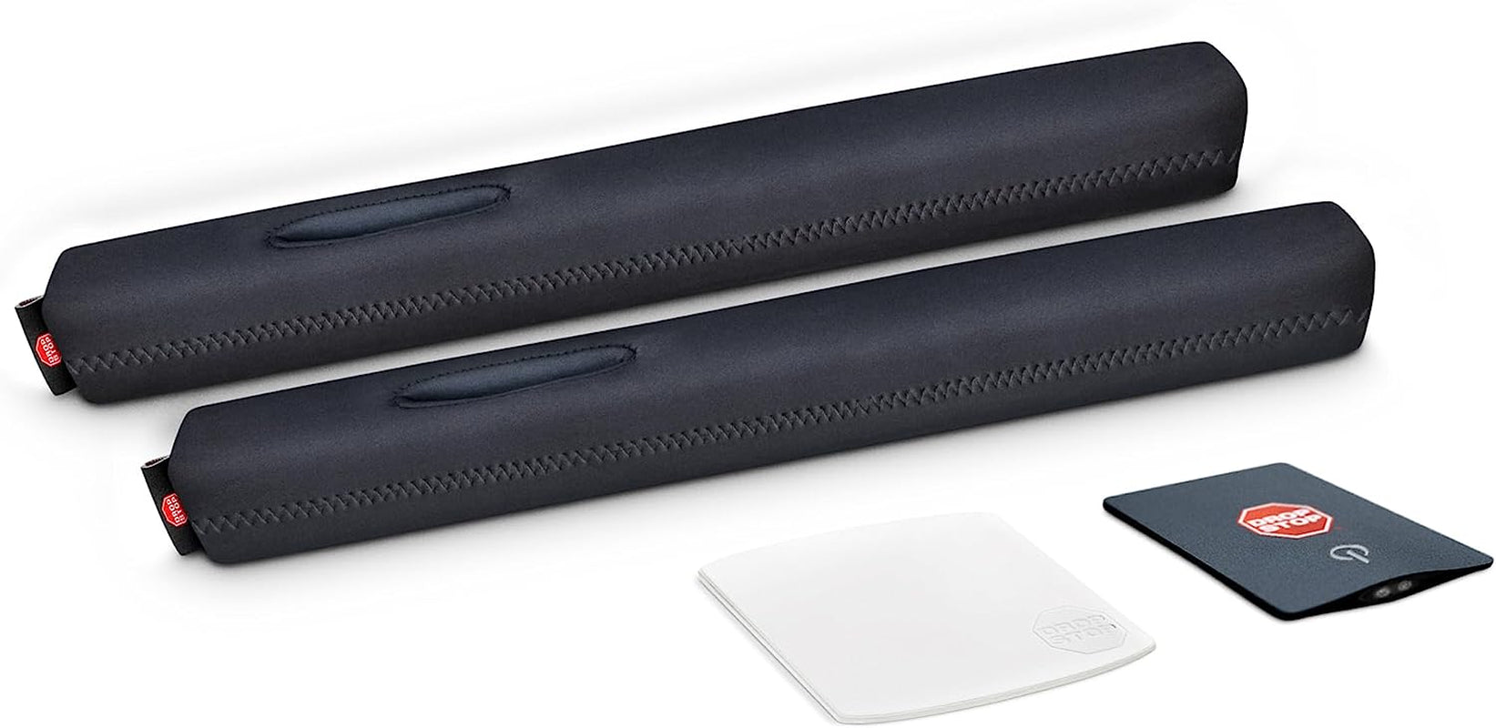 Transform Your Drive with the Original Patented Car Seat Gap Filler - Set of 2 with Slide Free Pad and LED Light