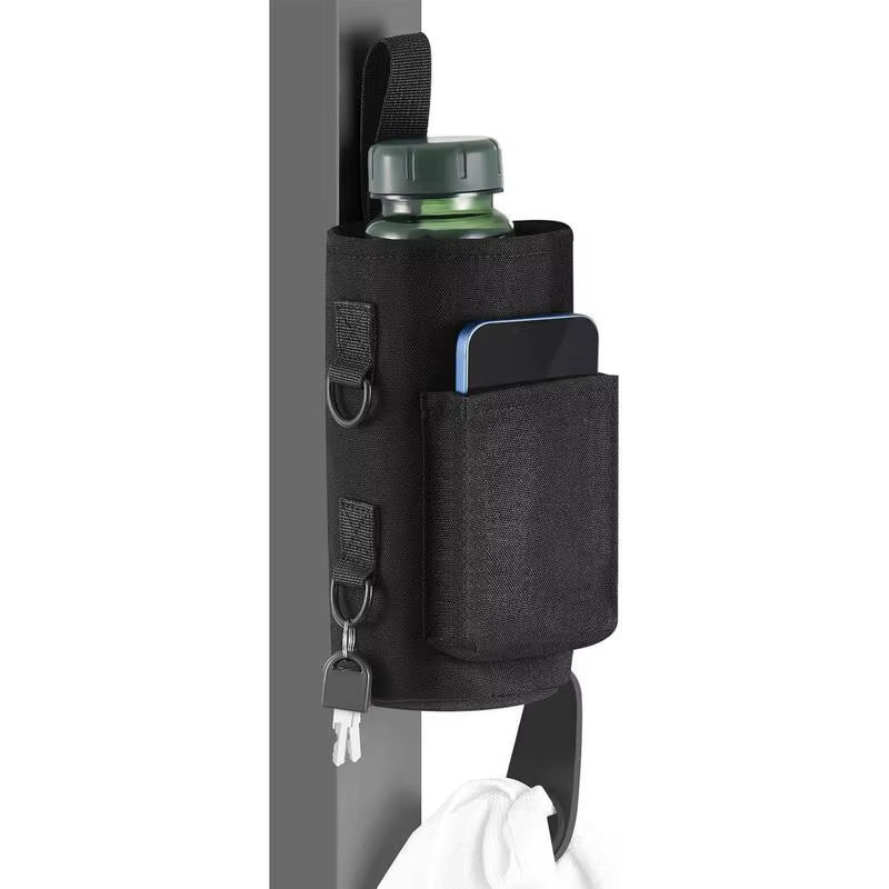 Magnetic Water Bottle Sling Bag - Non-Slip Portable Carrier for Gym Accessories